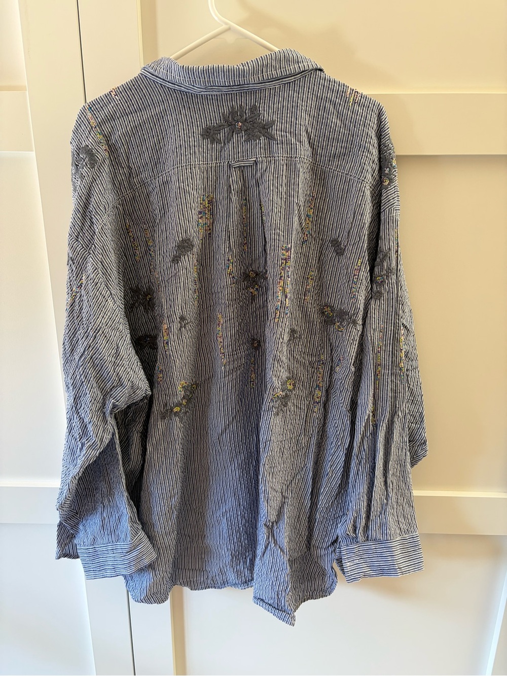 Pilcro Anthropologie beaded stripe
Button down - Picture 6 of 7
